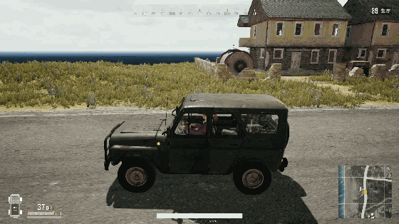 絕地求生 (Playerunknown's Battlegrounds) 新版本無傷跳車操作方法