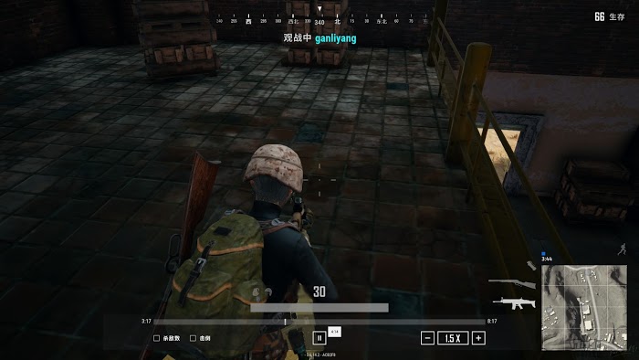 絕地求生 (Playerunknown's Battlegrounds) 沙漠地圖S城搜索路線與打法方法