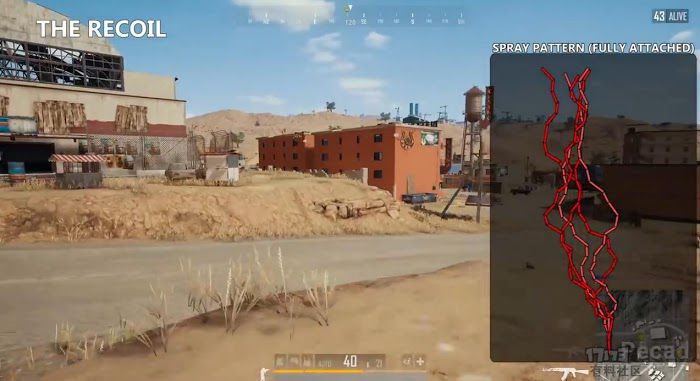 絕地求生 (Playerunknown's Battlegrounds) AK彈道解析、配件推薦與用法方法
