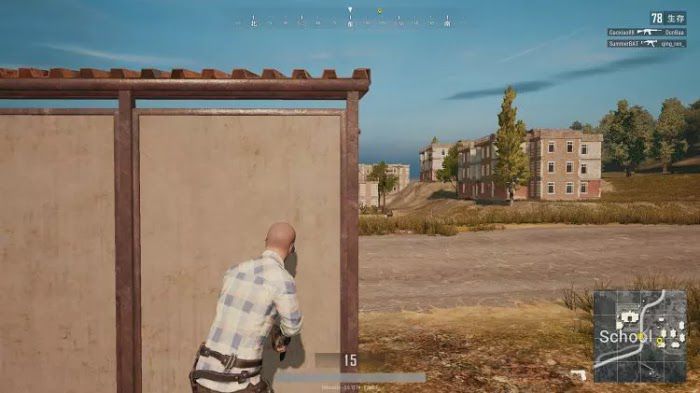 絕地求生 (Playerunknown's Battlegrounds) 學區房四排打法圖文教學