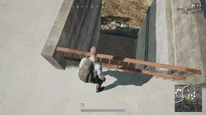 絕地求生 (Playerunknown's Battlegrounds) 學區房四排打法圖文教學