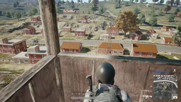 絕地求生 (Playerunknown's Battlegrounds) 學區房四排打法圖文教學