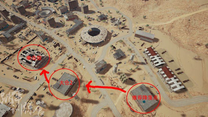 絕地求生 (Playerunknown's Battlegrounds) 沙漠地圖鋼槍位置推薦