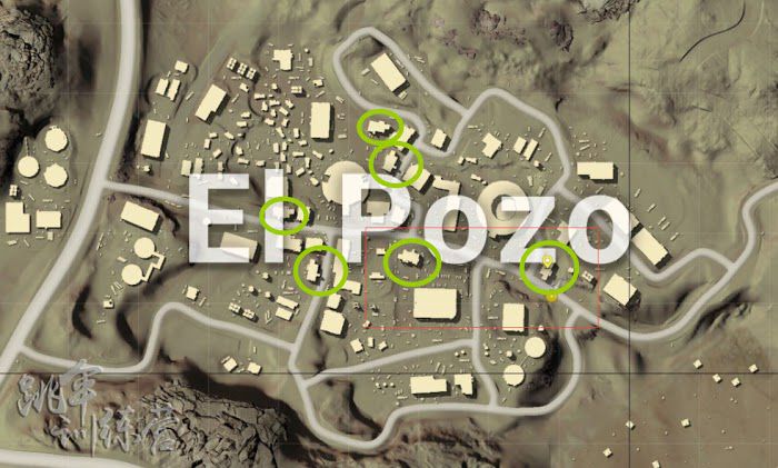 絕地求生 (Playerunknown's Battlegrounds) 沙漠地圖上高樓房頂攻略