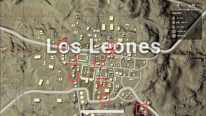 絕地求生 (Playerunknown's Battlegrounds) 沙漠地圖上高樓房頂攻略