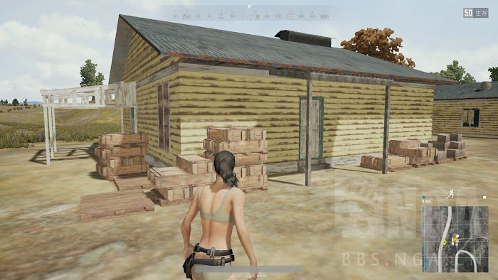 絕地求生 (Playerunknown's Battlegrounds) 各類建築攀爬上房頂攻略