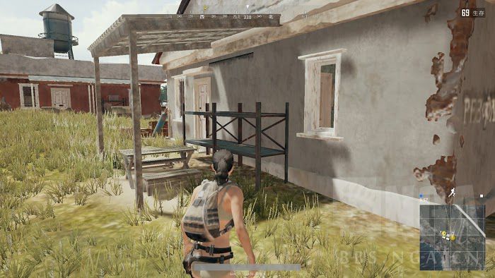 絕地求生 (Playerunknown's Battlegrounds) 各類建築攀爬上房頂攻略