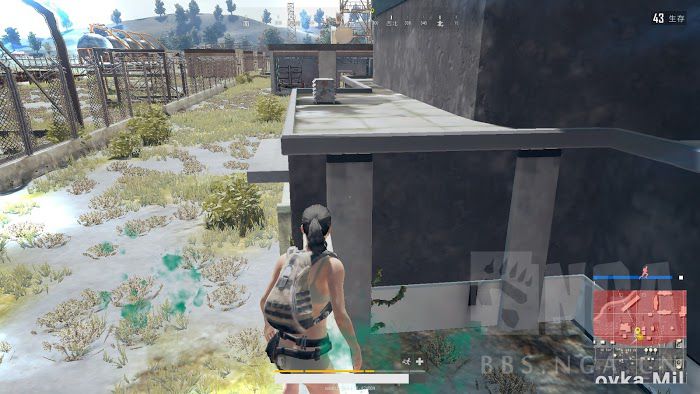 絕地求生 (Playerunknown's Battlegrounds) 各類建築攀爬上房頂攻略