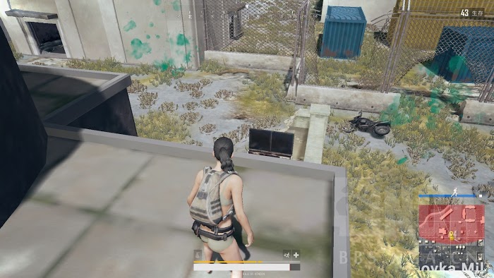 絕地求生 (Playerunknown's Battlegrounds) 各類建築攀爬上房頂攻略