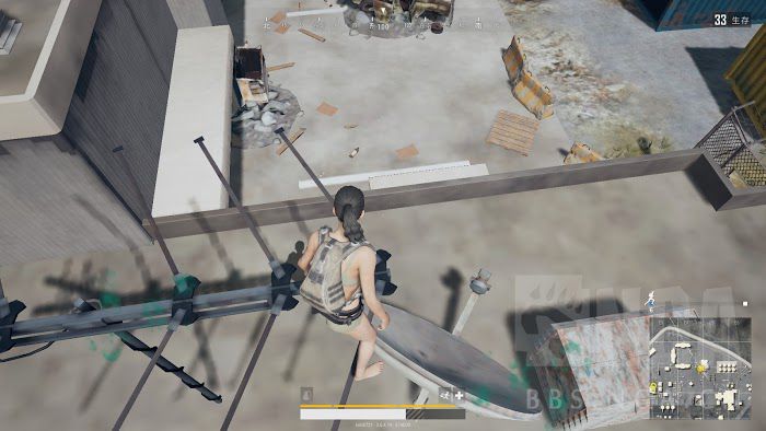 絕地求生 (Playerunknown's Battlegrounds) 各類建築攀爬上房頂攻略