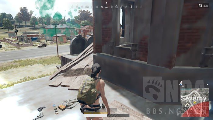 絕地求生 (Playerunknown's Battlegrounds) 各類建築攀爬上房頂攻略