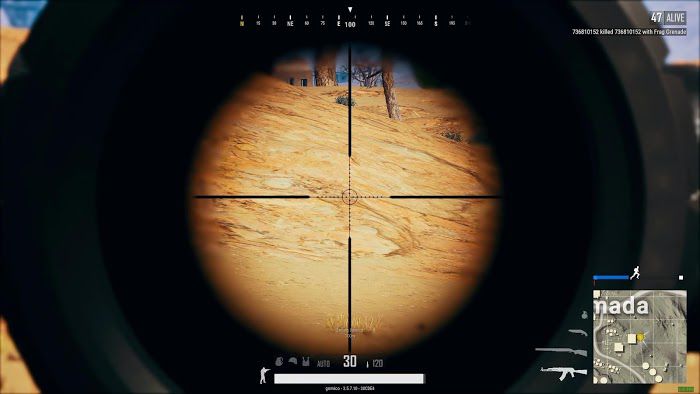 絕地求生 (Playerunknown's Battlegrounds) 快速開鏡准心偏移率圖文解析