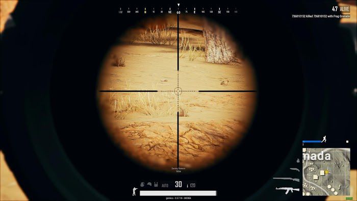 絕地求生 (Playerunknown's Battlegrounds) 快速開鏡准心偏移率圖文解析