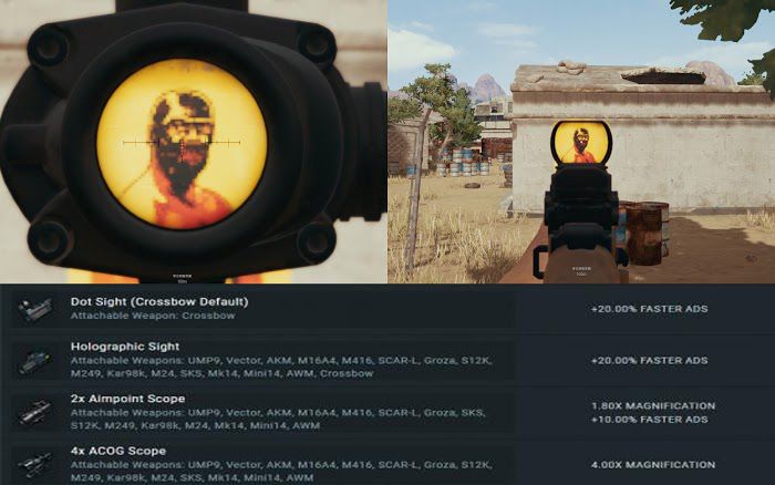 絕地求生 (Playerunknown's Battlegrounds) 四倍鏡壓槍技巧動圖教學