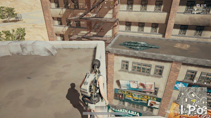 絕地求生 (Playerunknown's Battlegrounds) 沙漠地圖最高樓攀登教學