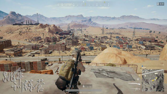 絕地求生 (Playerunknown's Battlegrounds) 沙漠地圖點點陣圖文推薦