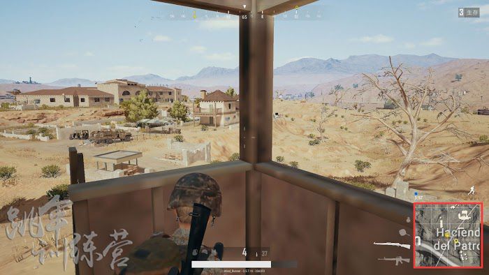 絕地求生 (Playerunknown's Battlegrounds) 沙漠地圖點點陣圖文推薦