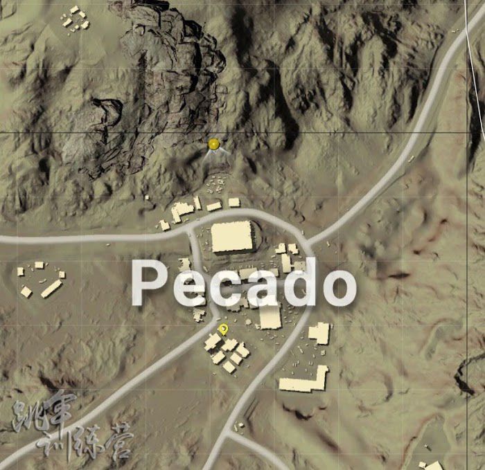 絕地求生 (Playerunknown's Battlegrounds) 沙漠地圖點點陣圖文推薦