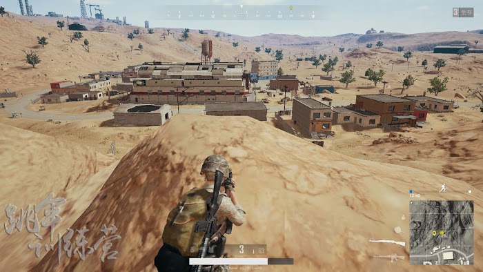 絕地求生 (Playerunknown's Battlegrounds) 沙漠地圖點點陣圖文推薦