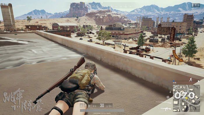 絕地求生 (Playerunknown's Battlegrounds) 沙漠地圖點點陣圖文推薦