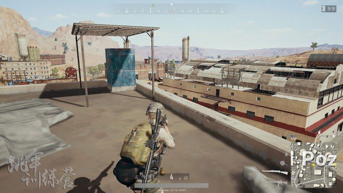 絕地求生 (Playerunknown's Battlegrounds) 沙漠地圖點點陣圖文推薦