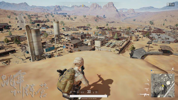 絕地求生 (Playerunknown's Battlegrounds) 沙漠地圖點點陣圖文推薦