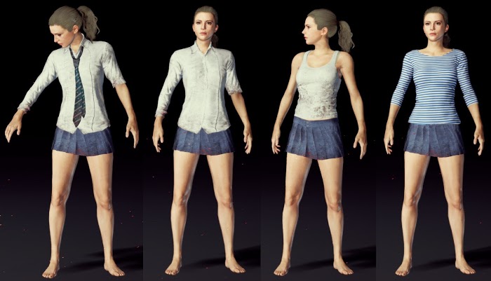 絕地求生 (Playerunknown's Battlegrounds) 裙子與服裝搭配方法