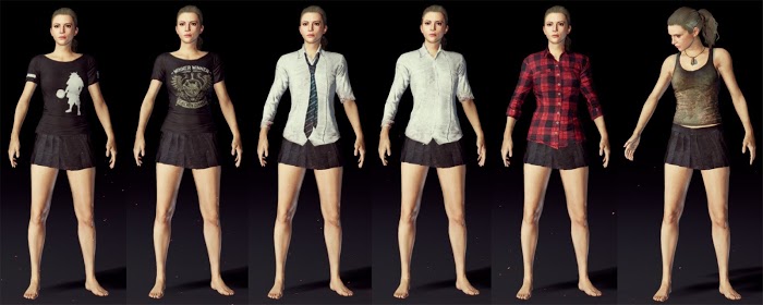 絕地求生 (Playerunknown's Battlegrounds) 裙子與服裝搭配方法
