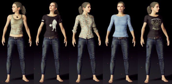 絕地求生 (Playerunknown's Battlegrounds) 裙子與服裝搭配方法