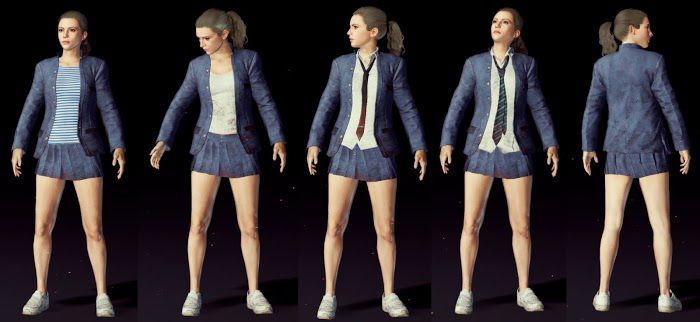 絕地求生 (Playerunknown's Battlegrounds) 裙子與服裝搭配方法