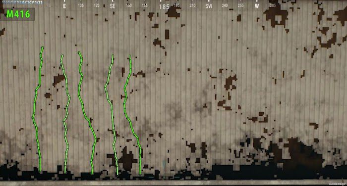 絕地求生 (Playerunknown's Battlegrounds) 正式版步槍彈道與後坐力圖解