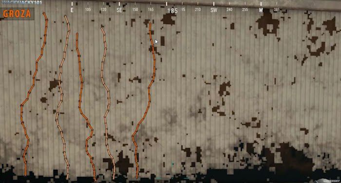 絕地求生 (Playerunknown's Battlegrounds) 正式版步槍彈道與後坐力圖解