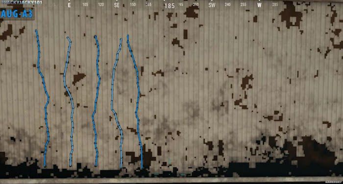 絕地求生 (Playerunknown's Battlegrounds) 正式版步槍彈道與後坐力圖解