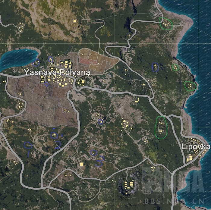 絕地求生 (Playerunknown's Battlegrounds) S城、L城、P港打法圖文教學