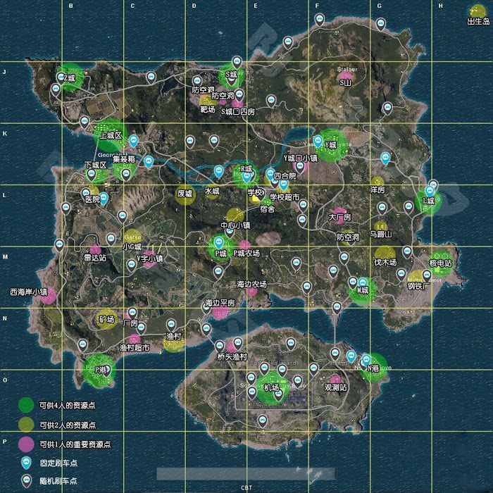 絕地求生 (Playerunknown's Battlegrounds) 新手單排吃雞攻略