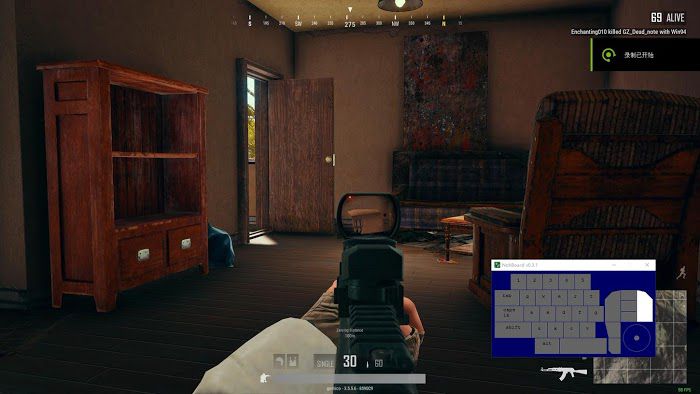 絕地求生 (Playerunknown's Battlegrounds) 正式版不同設置開鏡速度對比
