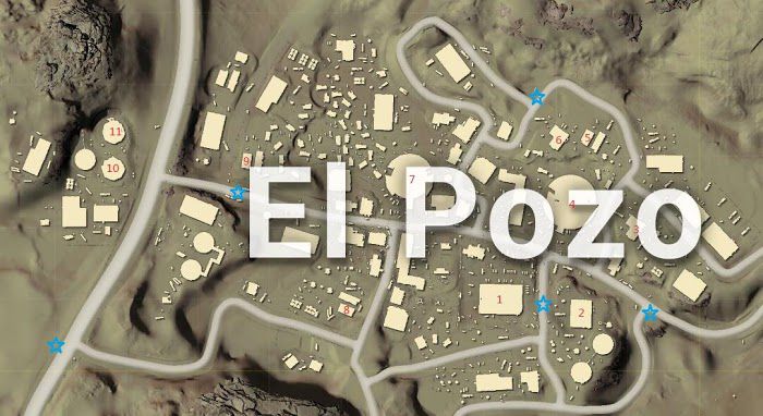 絕地求生 (Playerunknown's Battlegrounds) 沙漠地圖城市搜索打法路線