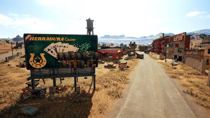 絕地求生 (Playerunknown's Battlegrounds) 沙漠地圖跳傘選點方法