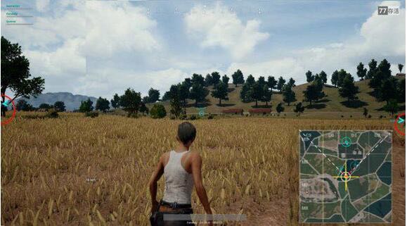 絕地求生 (Playerunknown's Battlegrounds) 報點方向、距離與標誌物詳解