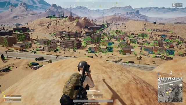 絕地求生 (Playerunknown's Battlegrounds) 沙漠地圖搜索點與跳傘位置推薦