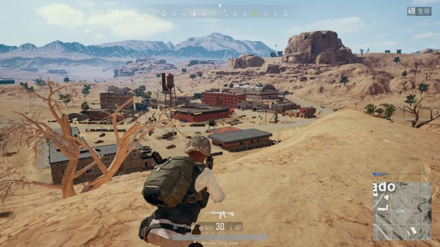 絕地求生 (Playerunknown's Battlegrounds) 沙漠地圖搜索點與跳傘位置推薦