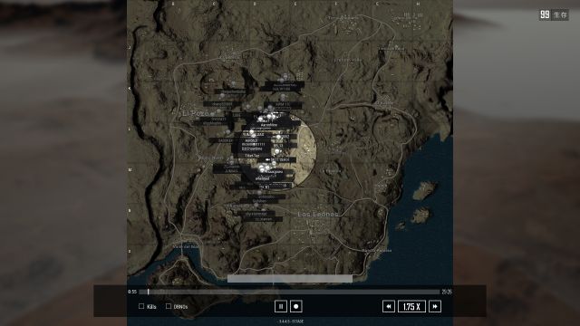 絕地求生 (Playerunknown's Battlegrounds) 沙漠地圖搜索點與跳傘位置推薦