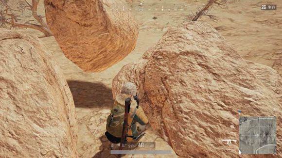 絕地求生 (Playerunknown's Battlegrounds) 沙漠地圖分析