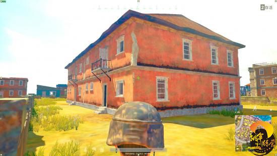絕地求生 (Playerunknown's Battlegrounds) 跳房頂攻房動態圖教學
