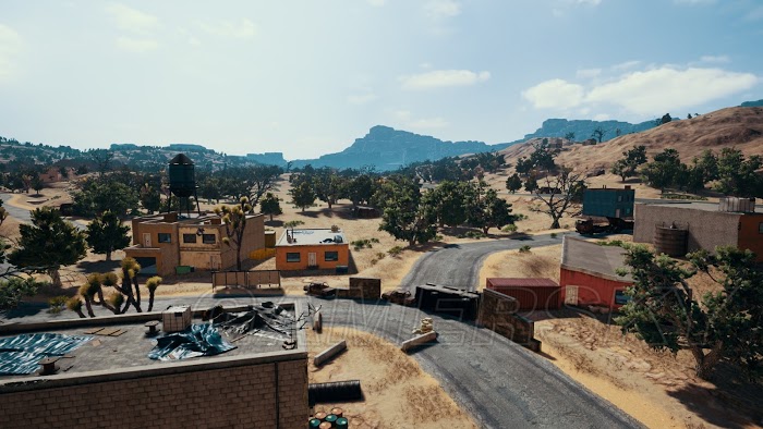 絕地求生 (Playerunknown's Battlegrounds) 沙漠地圖實裝場景截圖介紹