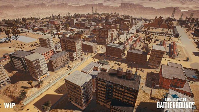 絕地求生 (Playerunknown's Battlegrounds) 沙漠地圖實裝場景截圖介紹
