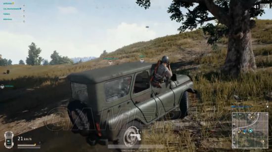 絕地求生 (Playerunknown's Battlegrounds) 全載具性能分析