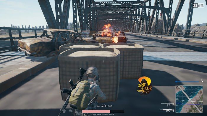 絕地求生 (Playerunknown's Battlegrounds) 橋頭打劫教學