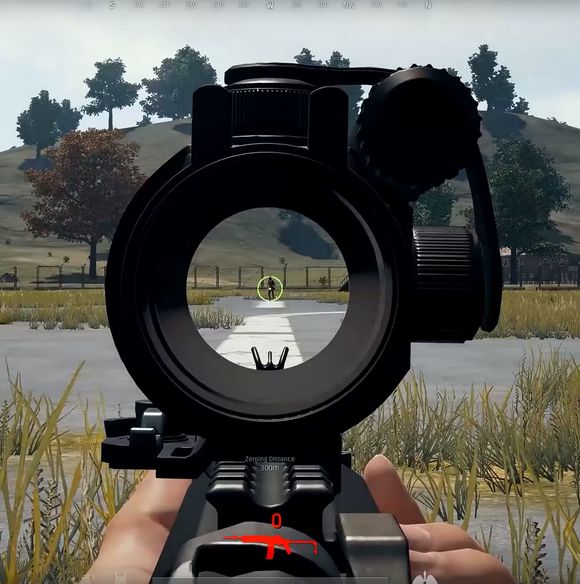 絕地求生 (Playerunknown's Battlegrounds) 2倍鏡4倍鏡與8倍鏡用法圖文教學