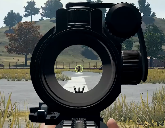 絕地求生 (Playerunknown's Battlegrounds) 2倍鏡4倍鏡與8倍鏡用法圖文教學